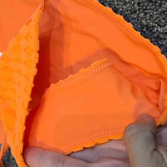 NWT Good American Women Orange Cream Swim bottom bikini sz 2/M - Picture 4 of 7